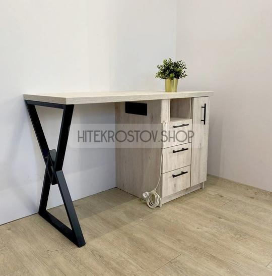 Стол маникюрный №38 + 2 розетки фото