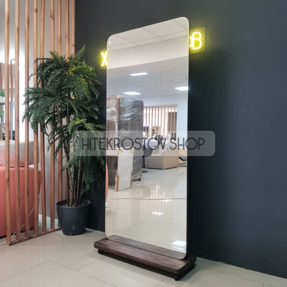 Зеркало ростовое №10 (на колесах) фото