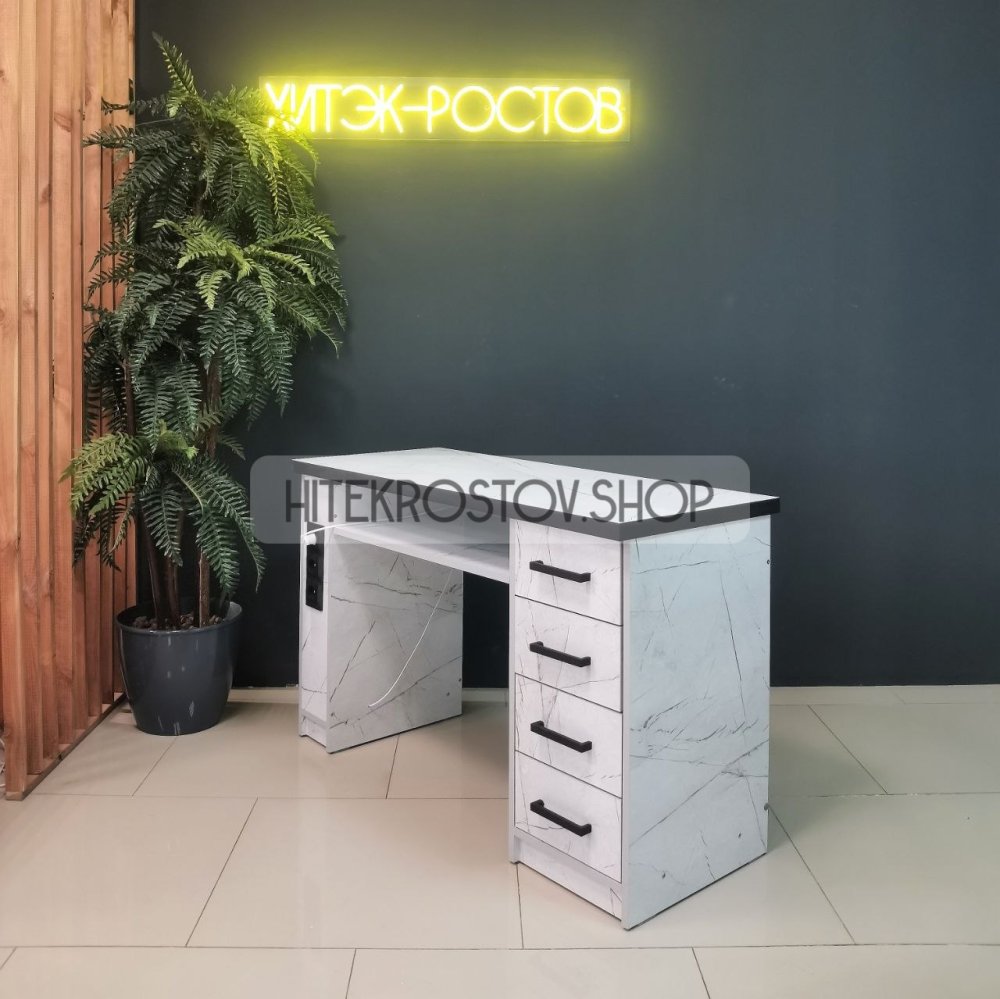 Стол маникюрный №42 + 3 розетки фото