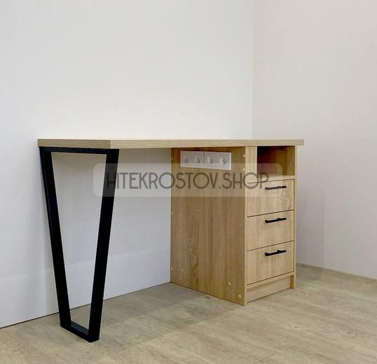 Стол маникюрный №30 + 4 розетки фото