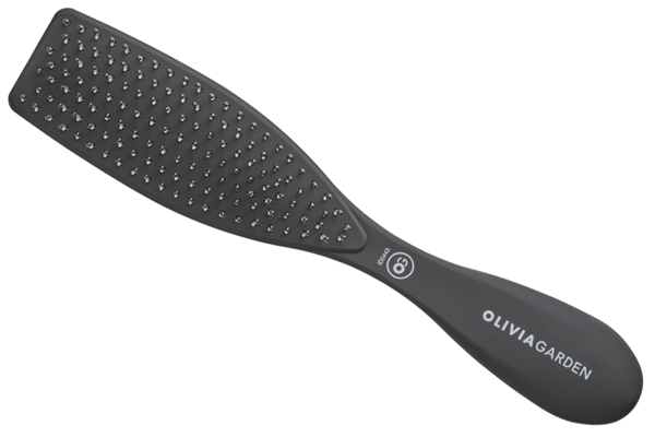 Щетка OG ESSENTIAL STYLE WET Thick Hair Bristles Matt Black( черный, белый) фото
