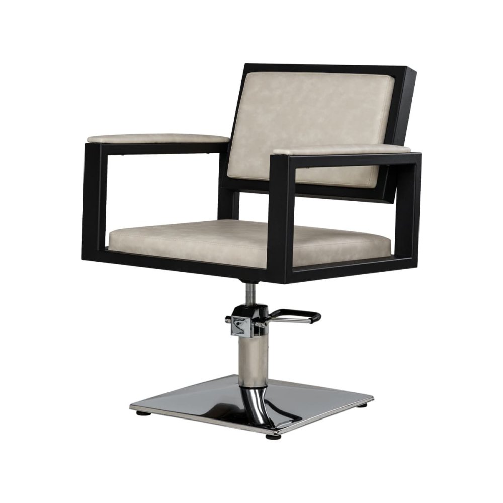 Кресло парикмахерское Дуглас, черный каркас фото