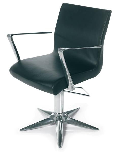 Кресло парикмахерское ALUOTIS ECOBLACK Gamma&Bross фото