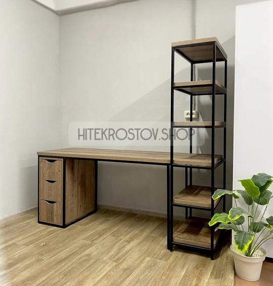 Маникюрный стол-стеллаж №1 фото