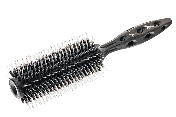 Термобрашинг Y.S.parc 560 Carbon Tiger Brush, ,щетина кабана и нейлон, корпус -карбон 60 мм фото