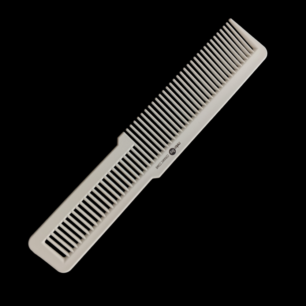 Расческа д/стрижки керам (BARBER) с ручкой, 20,5 см фото