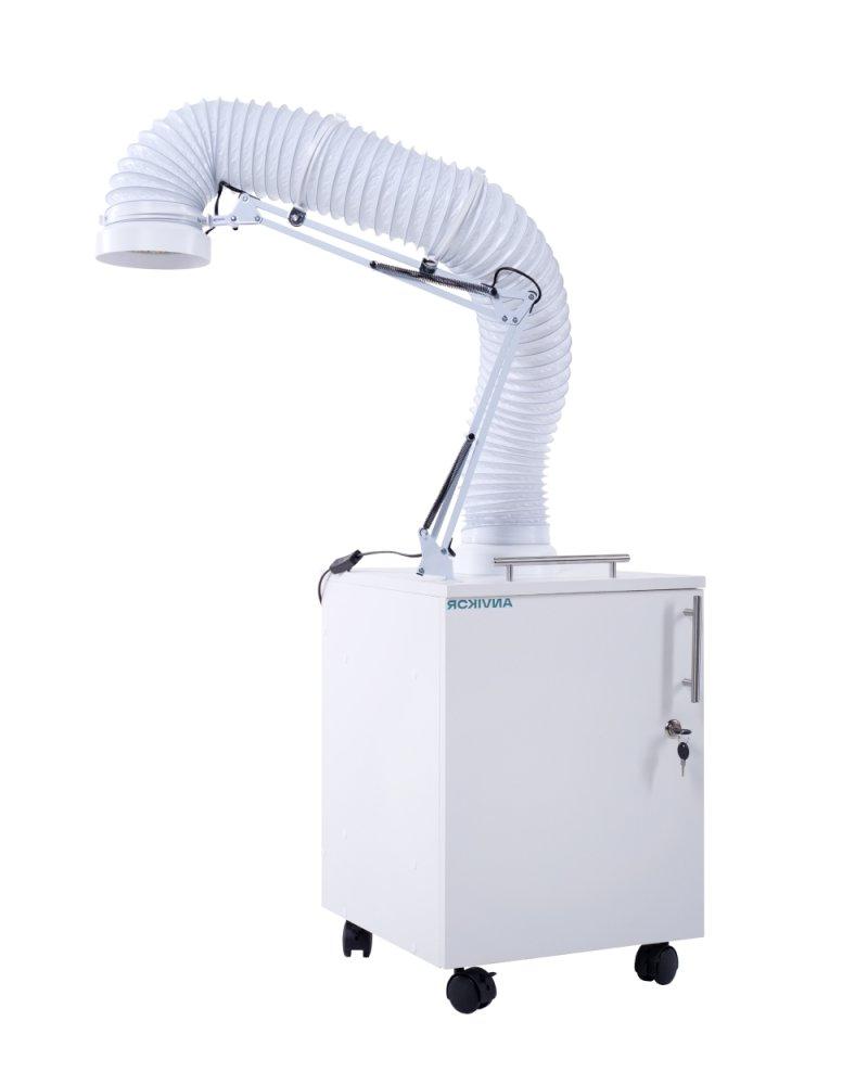 Вытяжка для маникюра и педикюра с подсветкой стандарт “ANVIKOR VC-AIR-1” фото