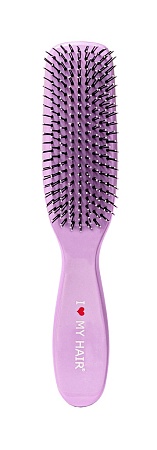 Щетка Spider глянцевая, M (желт, зеленый,красный, лаванда, розовый, черный) фото