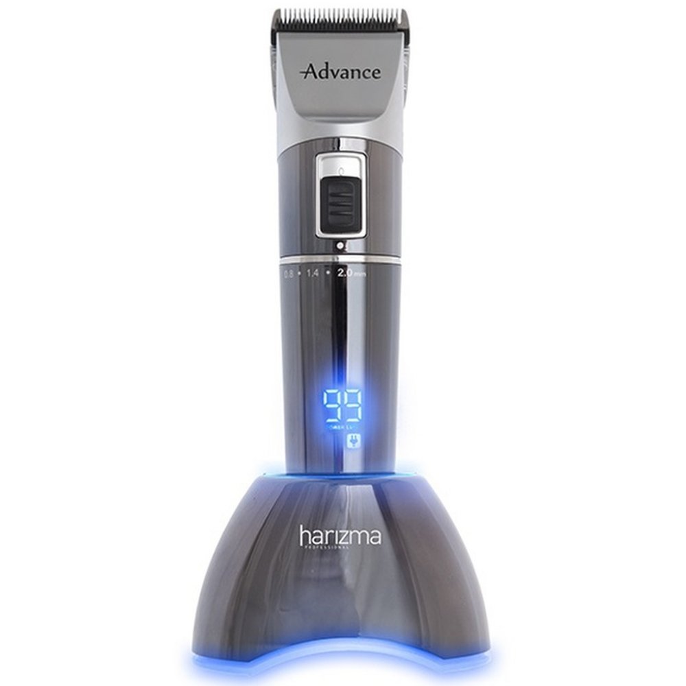 Машинка для стрижки аккум+сеть заряд подставка с регул высоты среза Harizma Advance фото