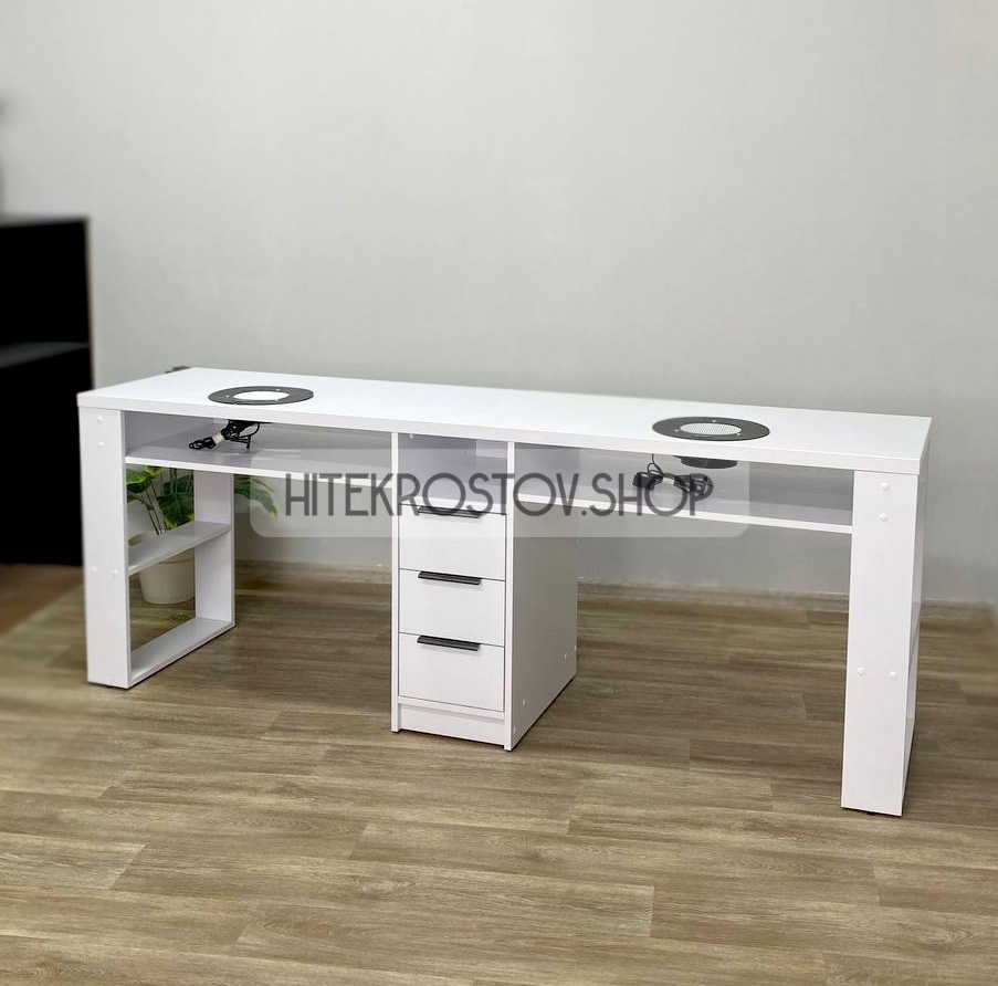 Стол маникюрный двойной №7 фото