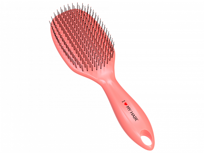 Щетка Spider глянцевая, L (желт, зел, оранж, розовый, черн) фото