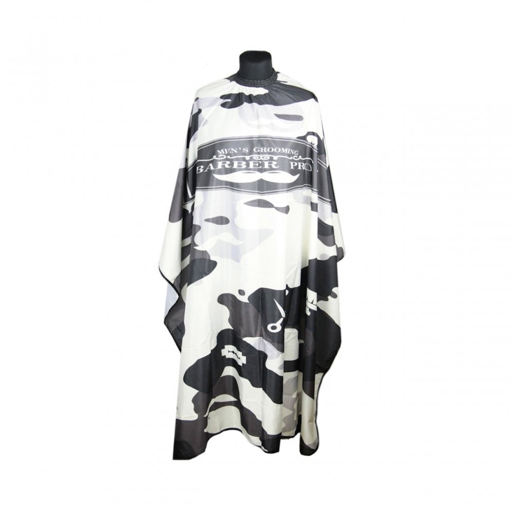 Пелерина камуфляж, серый фото