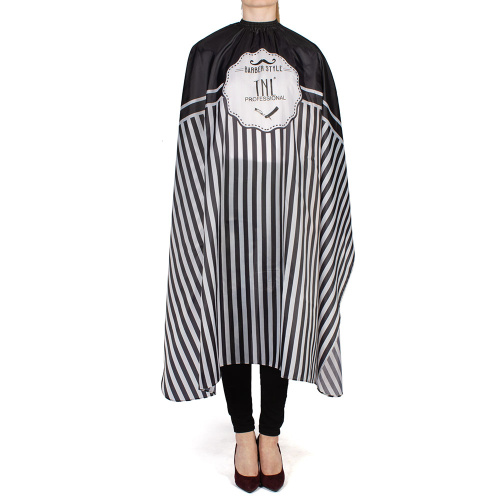 Пеньюар парикмахера в полоску фото