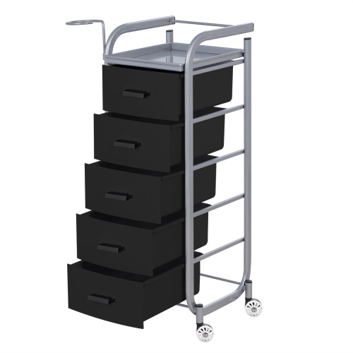 Парикмахерская тележка Арт (серый каркас) фото