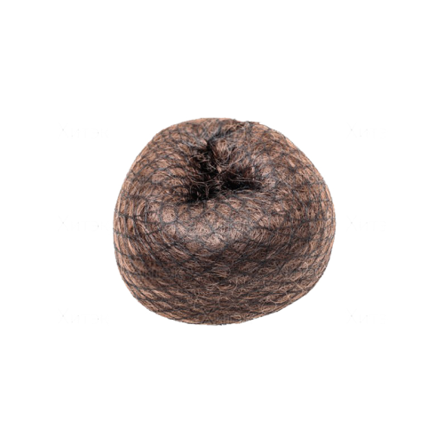 Валик кольцо для причесок 80мм, (шатен, блонд, брюнет) фото