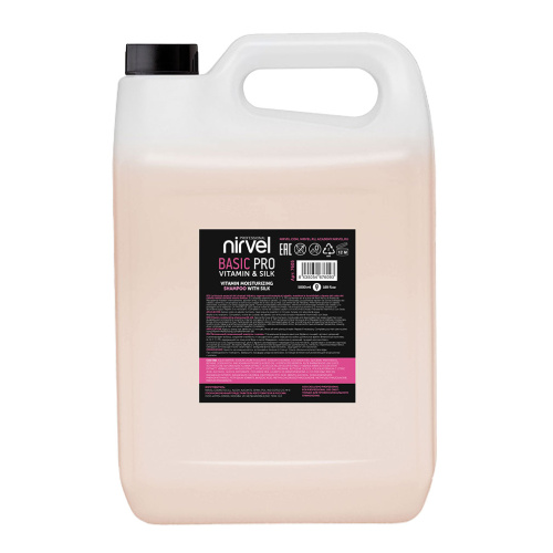 Basic Pro Шампунь увлаж с витамин и шелком 5000мл  фото