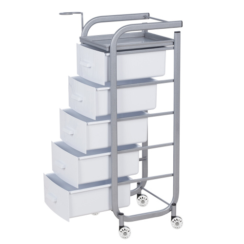 Парикмахерская тележка Арт (серый каркас) фото