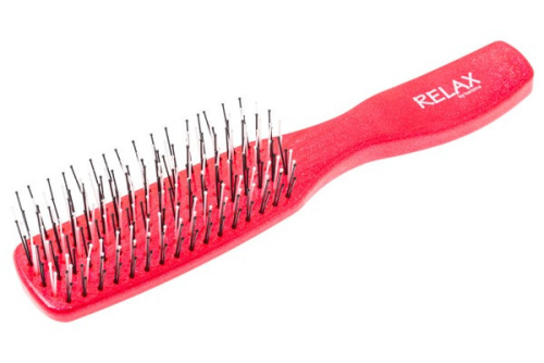 Щетка малая (золотая, красная) фото