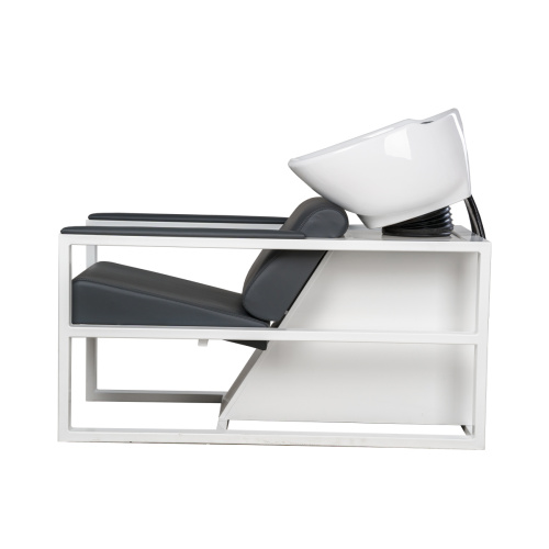 Мойка парикмахерская Дуглас, белый каркас (раковина глубокая) фото