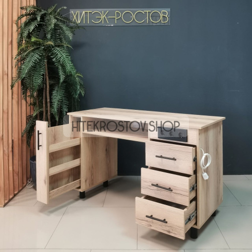 Стол маникюрный №59 + 5 розеток фото