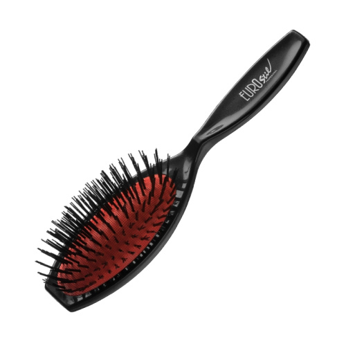 Щетка с иск. щетиной овал сред  фото