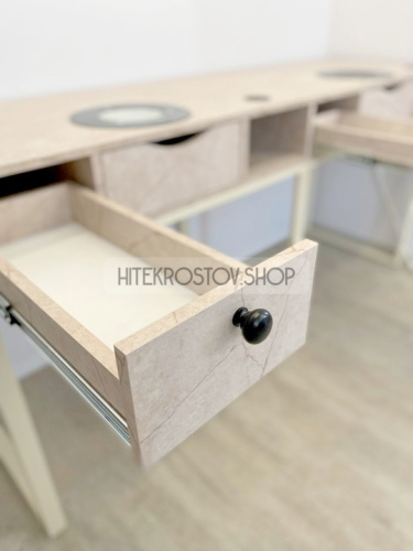 Стол маникюрный двойной №2 фото