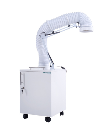Вытяжка для маникюра и педикюра с подсветкой стандарт “ANVIKOR VC-AIR-1” фото