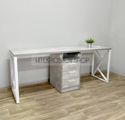 Стол маникюрный двойной №1 фото