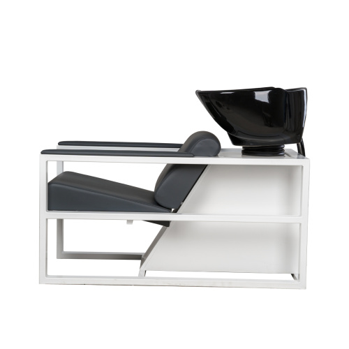 Мойка парикмахерская Дуглас, белый каркас (раковина глубокая) фото