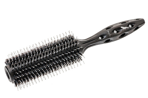 Термобрашинг Y.S.parc 560 Carbon Tiger Brush, ,щетина кабана и нейлон, корпус -карбон 54 мм фото
