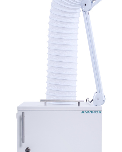 Вытяжка для маникюра и педикюра с лампой премиум “ANVIKOR VC-AIR-3” фото