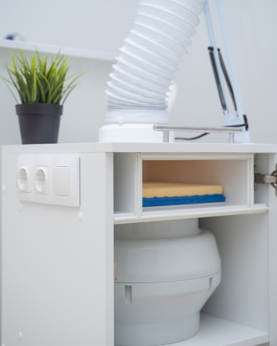 Вытяжка для маникюра и педикюра с подсветкой стандарт “ANVIKOR VC-AIR-1” фото