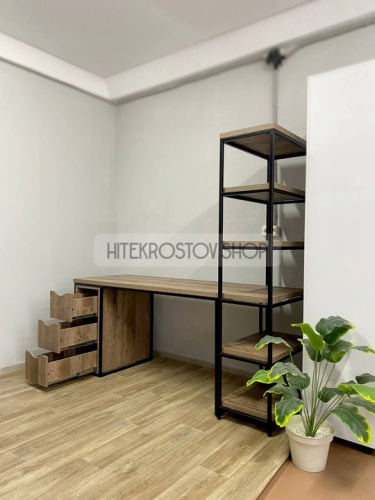 Маникюрный стол-стеллаж №1 фото