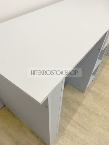 Стол маникюрный двойной №5 + 8 розеток фото