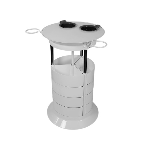 Тележка парикмахерская GiroCo Luisa white фото