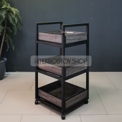 Тележка парикмахерская Лофт №1 фото