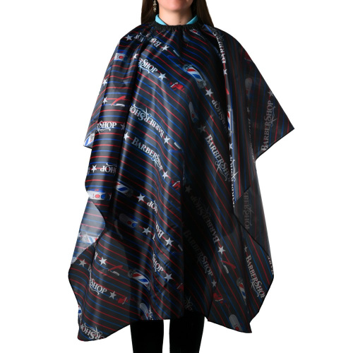 Пеньюар черный барбер фото