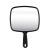 Зеркало заднего вида чёрное с ручкой фото