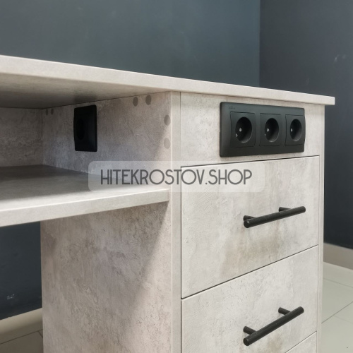 Стол маникюрный №58 + 5 розеток фото