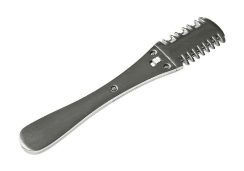 Опасная бритва филировочная металл фото