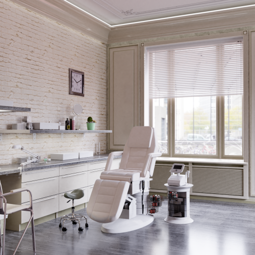 Кушетка косметологическая с тумбой Elegansa фото