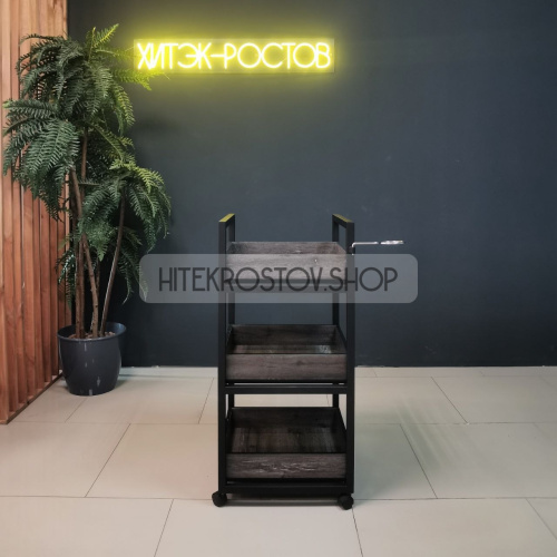 Тележка парикмахерская Лофт №1 фото