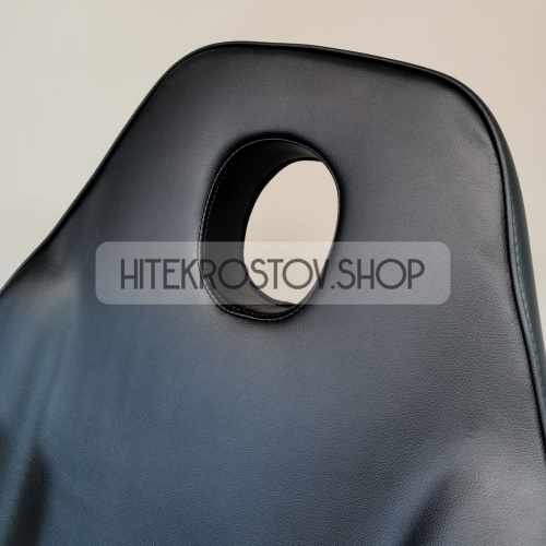 Кушетка косметологическая REST с лотками (черная) фото