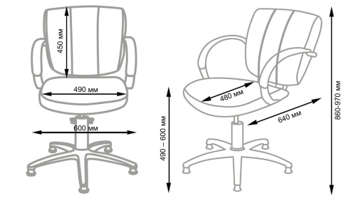 Кресло парикмахерское Грация Люкс фото