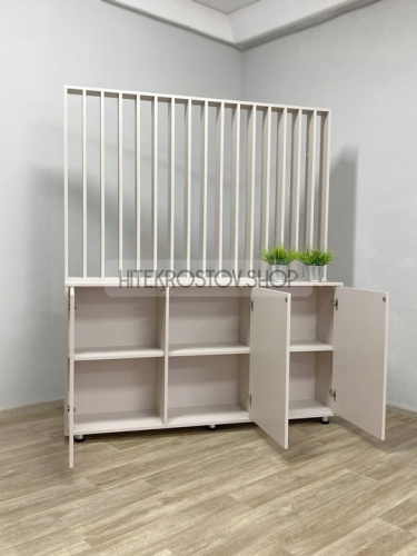 Стеллаж-перегородка №1 фото
