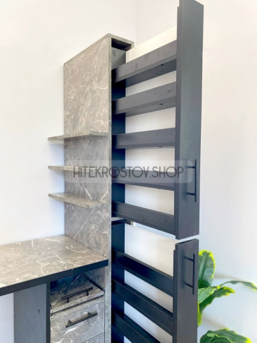 Стол маникюрный №40 + 4 розетки фото