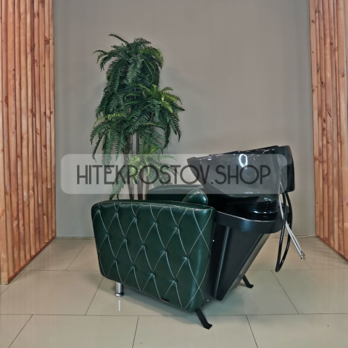 Мойка парикмахерская МД-123, с прострочкой и утяжкой (раковина глубокая) фото