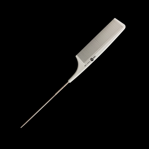 Расческа д/стрижки керам со стальным хвостиком, 22,5 см фото