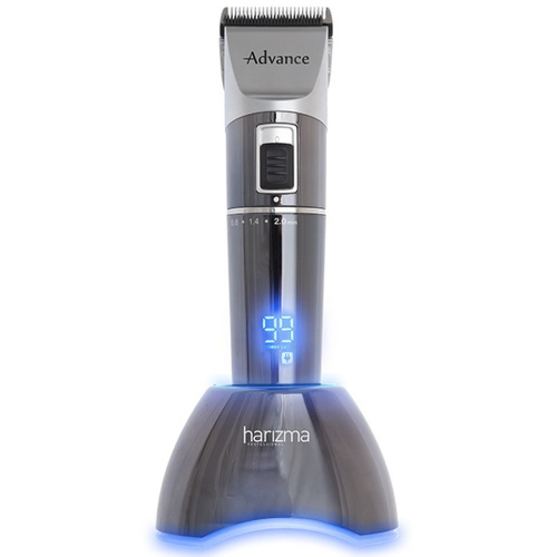 Машинка для стрижки аккум+сеть заряд подставка с регул высоты среза Harizma Advance фото