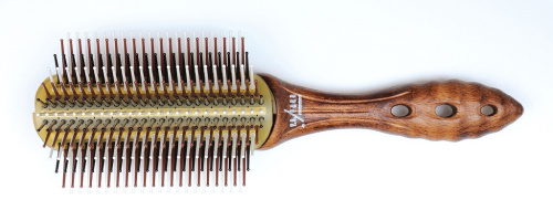 Щётка-стайлер Y.S.Park  Wood Dragon Air Styler, деревян основание, 13 рядов фото